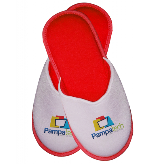 Pantufa para Sublimação - VERMELHA