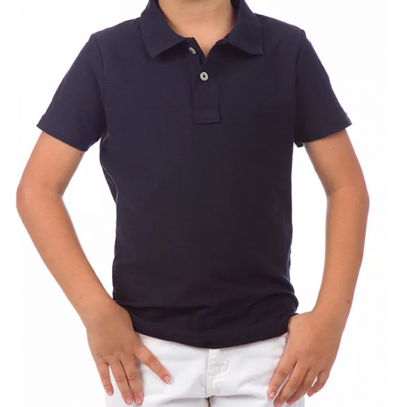 POLO INFANTIL - PRETA