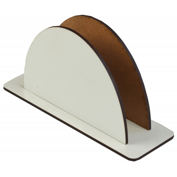PORTA GUARDANAPOS EM MDF SUBLIMATICO (9X18 CM)
