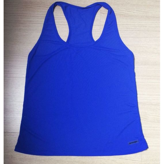 Regata Dry Fit Lisa para Sublimar - AZUL