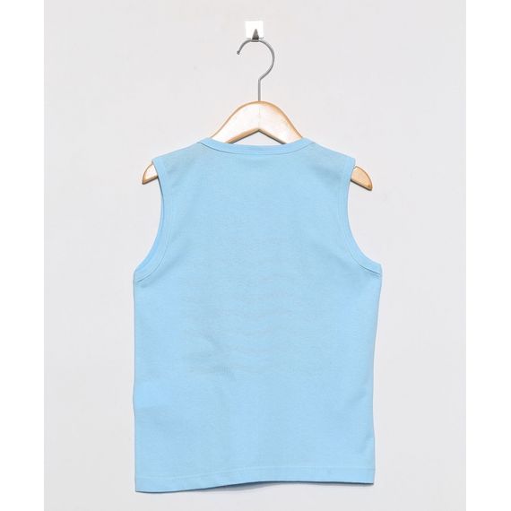 Regata Infantil para sublimar - Azul bebê