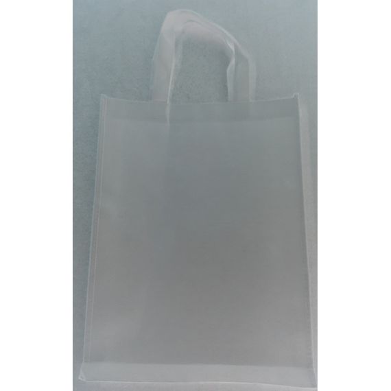 Sacola Ecobag PREMIUM + brilho + resistente branca 30x40