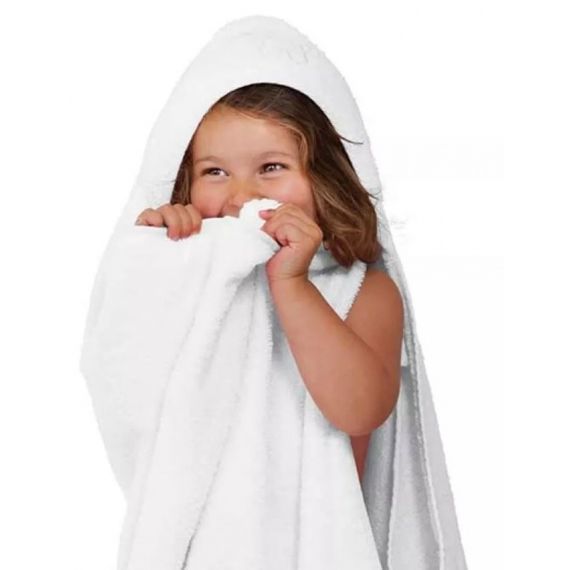 Toalha de banho infantil com capuz