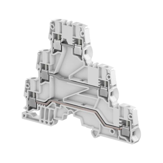 Borne Parafuso 3 Andares 4mm - ZS4-T3