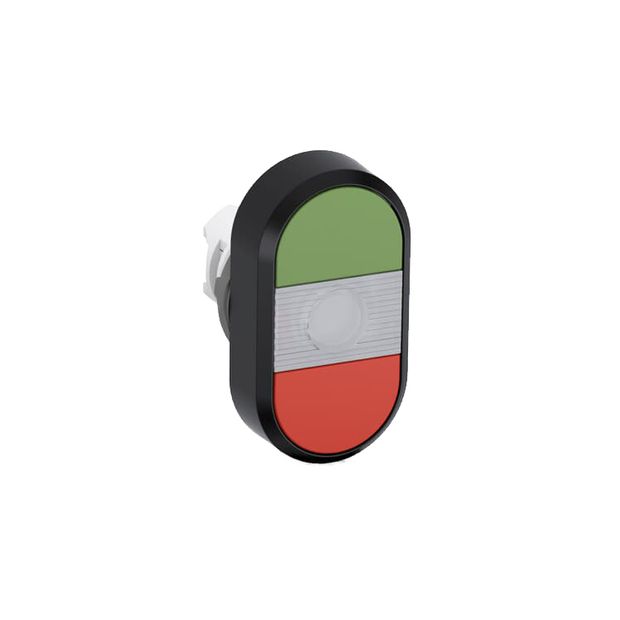 Cabeçote de Botão de Comando Duplo Iluminado - MPD1-11C