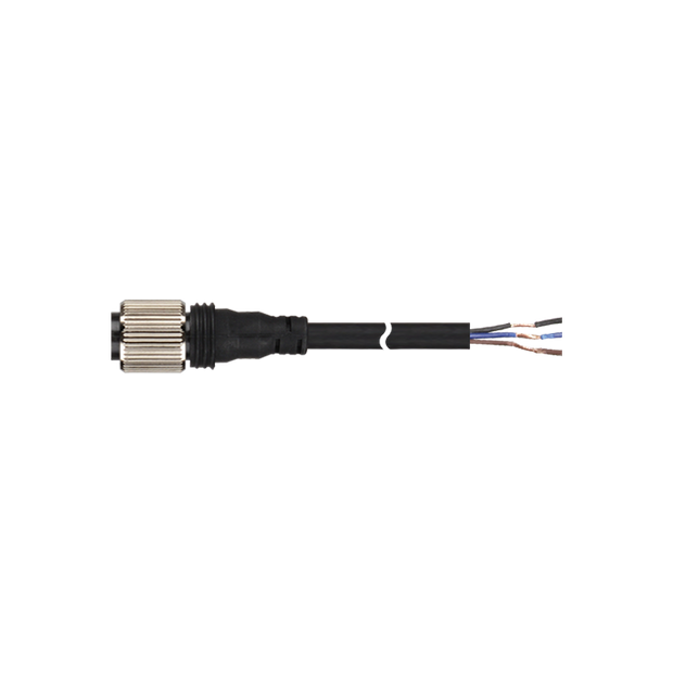 Cabo de 5m com Conector 180º para Sensor - CID3-5