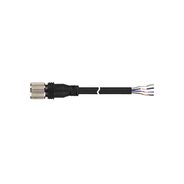 Cabo de 5m com conector 180º para Sensor - CID408-5