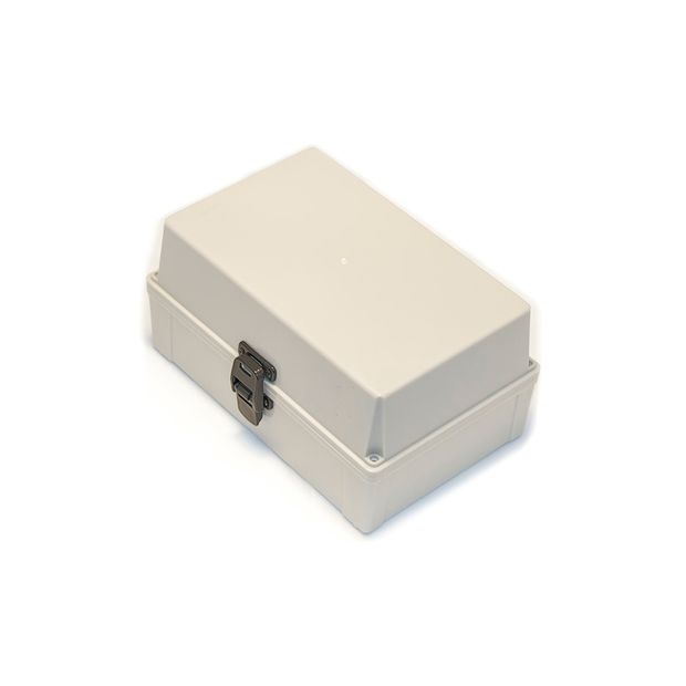 Caixa Plástica com Dobradiças e Fecho IP65 - 280x180x140mm