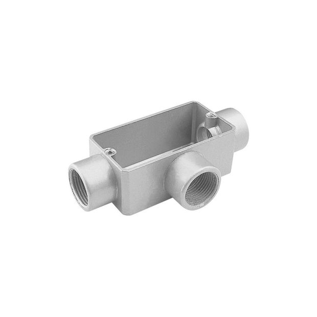 Condulete Fixo Tipo T - Sem Tampa e com Rosca BSP 3/4"