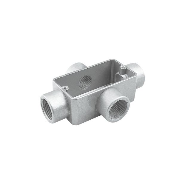 Condulete Fixo Tipo X - Sem Tampa e sem Rosca