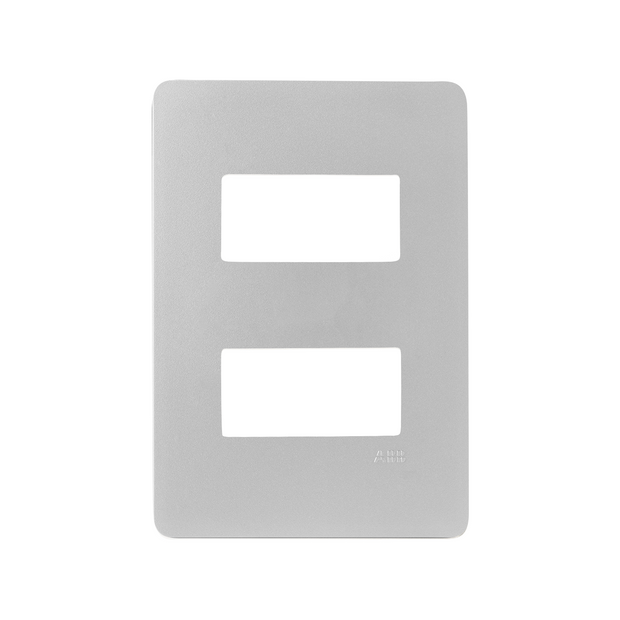 Placa Horizontal 4x2 - 2 módulos separados