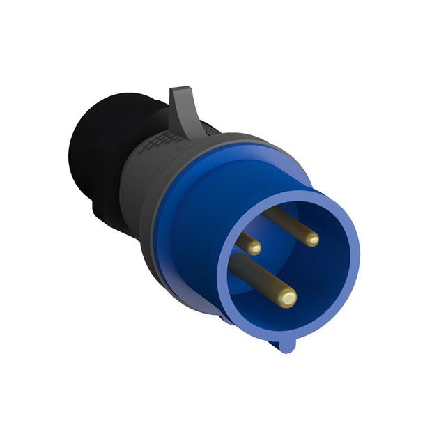 Plugue Industrial 2P+T 16A IP44 - 216BP6