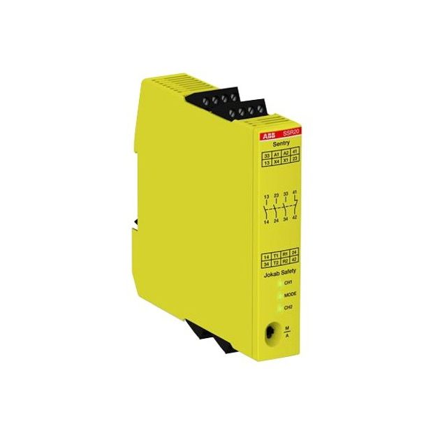 Relé de Segurança Bimanual Sentry SSR20