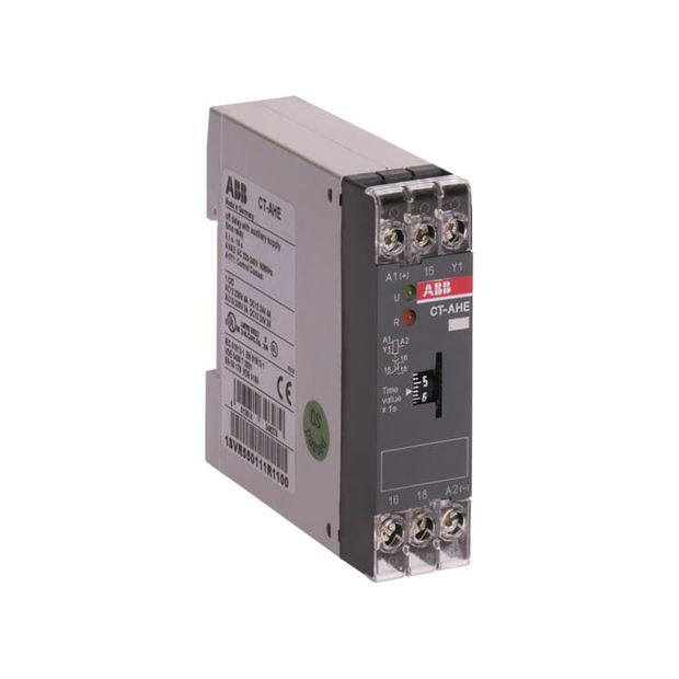 Relé Temporizador com Retardo na Desenergização 0,3...30s 1NAF 24VCA/CC - CT-AHE