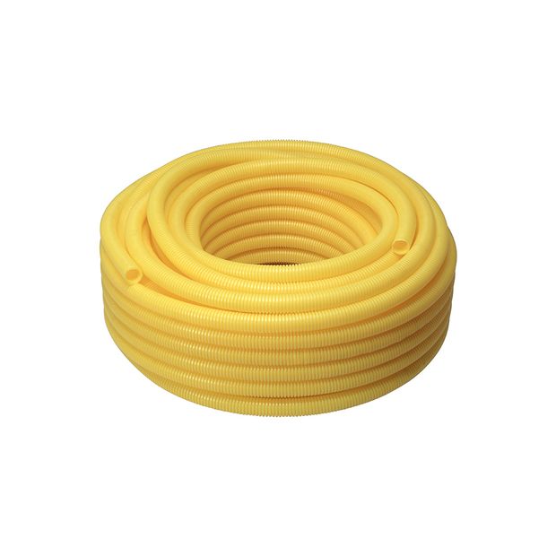 Rolo de Mangueira Corrugada Leve 25mm - 50m