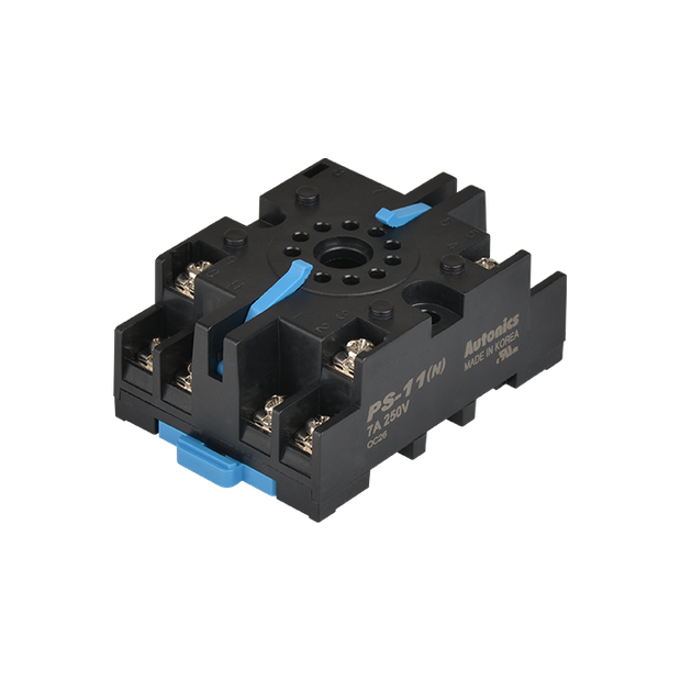 Soquete para Trilho DIN para Temporizador PS-11 - 11 pinos