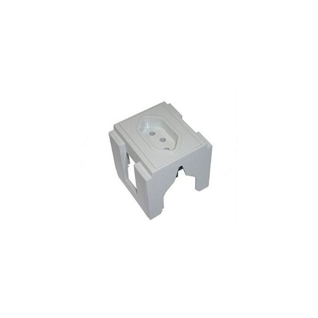 Tomada para Trilho DIN TS-35 - 250V 10A - TE-250