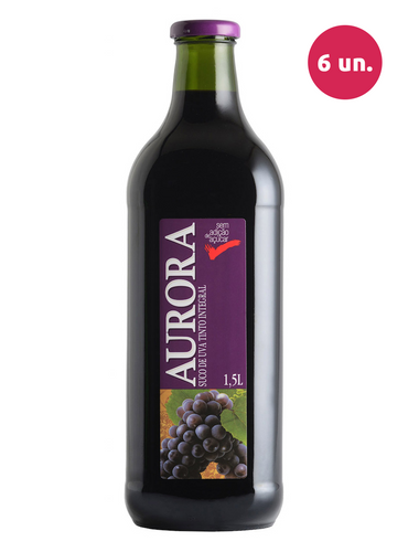 Aurora Suco de Uva Integral Tinto 1500 mL