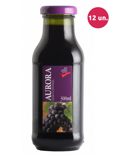 Aurora Suco de Uva Integral Tinto 300 mL