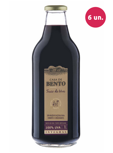 Casa de Bento Suco de Uva Integral Tinto 1000 mL