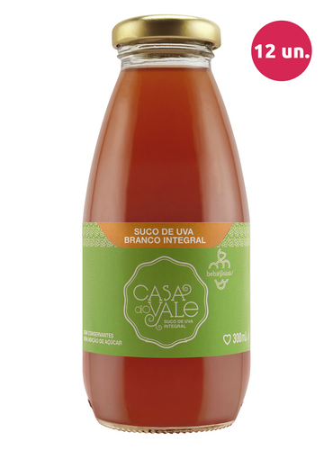 Casa do Vale Suco de Uva Integral Branco 300 mL