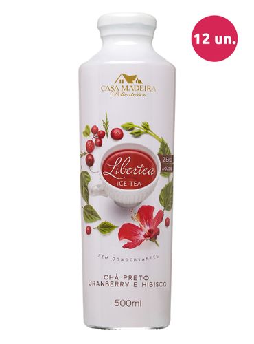 Casa Madeira Libertea Ice Tea Cranberry e Hibisco 500 mL