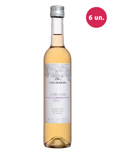 Casa Madeira Suco de Uva Integral Branco Moscato 510 mL