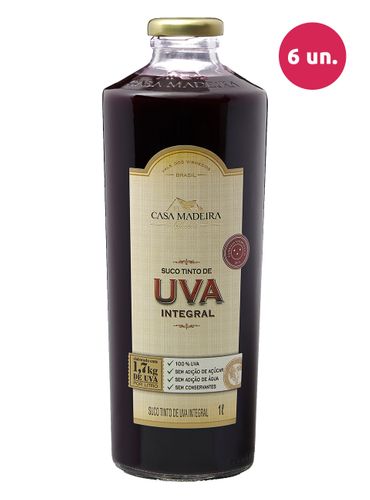 Casa Madeira Suco de Uva Integral Tinto 1000 mL
