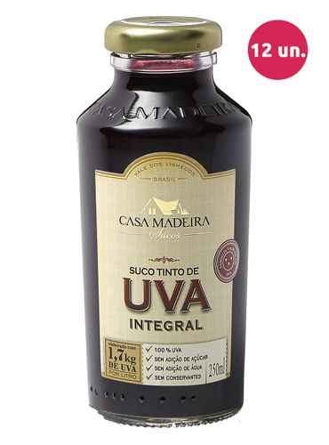 Casa Madeira Suco de Uva Integral Tinto 250 mL