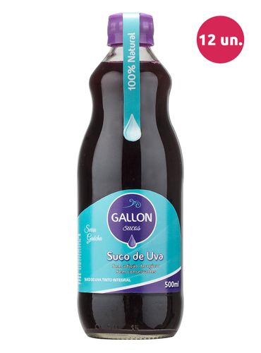 Gallon Suco de Uva Integral Tinto 500 mL