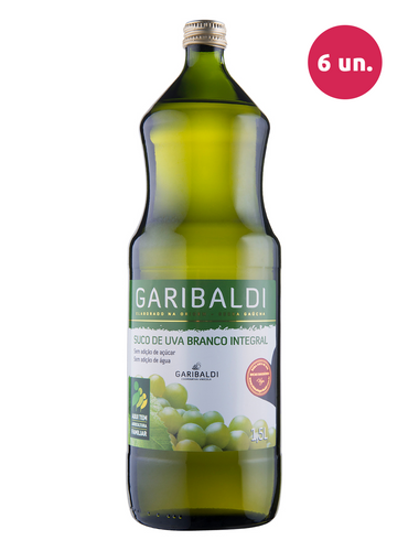 Garibaldi Suco de Uva Integral Branco 1500 mL
