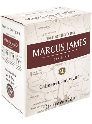 Marcus James Cabernet Sauvignon Demi-Sec Bag in Box 3000 mL