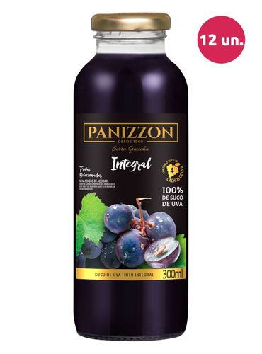 Panizzon Suco de Uva Integral Tinto 300 mL