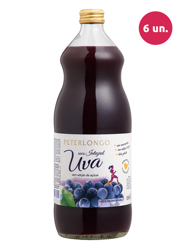 Peterlongo Suco de Uva Integral Tinto 1000 mL