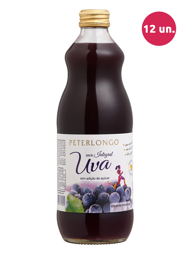 Peterlongo Suco de Uva Integral Tinto 500 mL