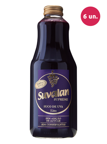 Suvalan Supreme Suco de Uva Tinto 1000 mL