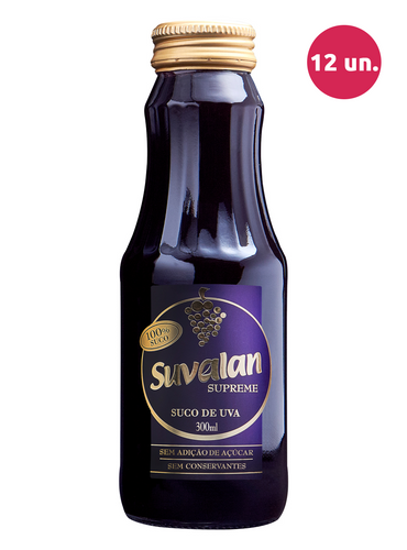 Suvalan Supreme Suco de Uva Tinto 300 mL