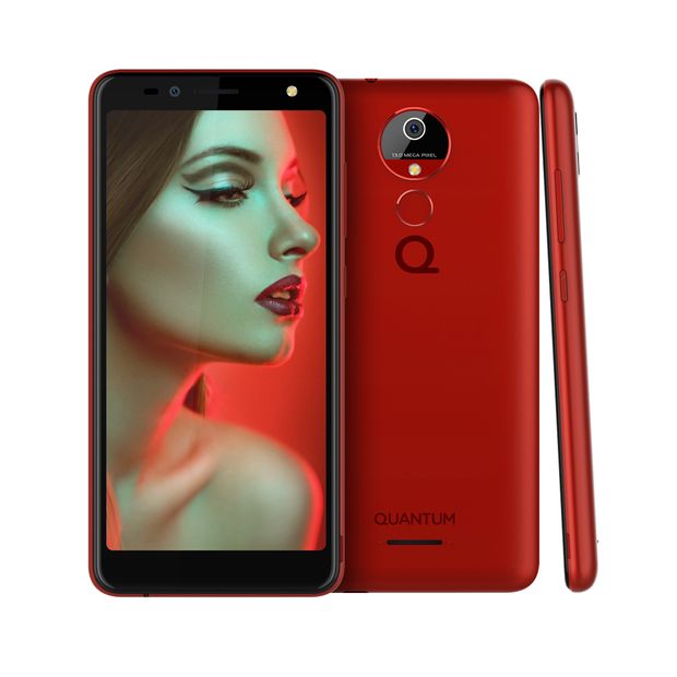 Smartphone Quantum You 2 16Gb 1Gb Ram Android 8 Dual Chip Tela 5,5" Hd Câmera 13Mp - Vermelho